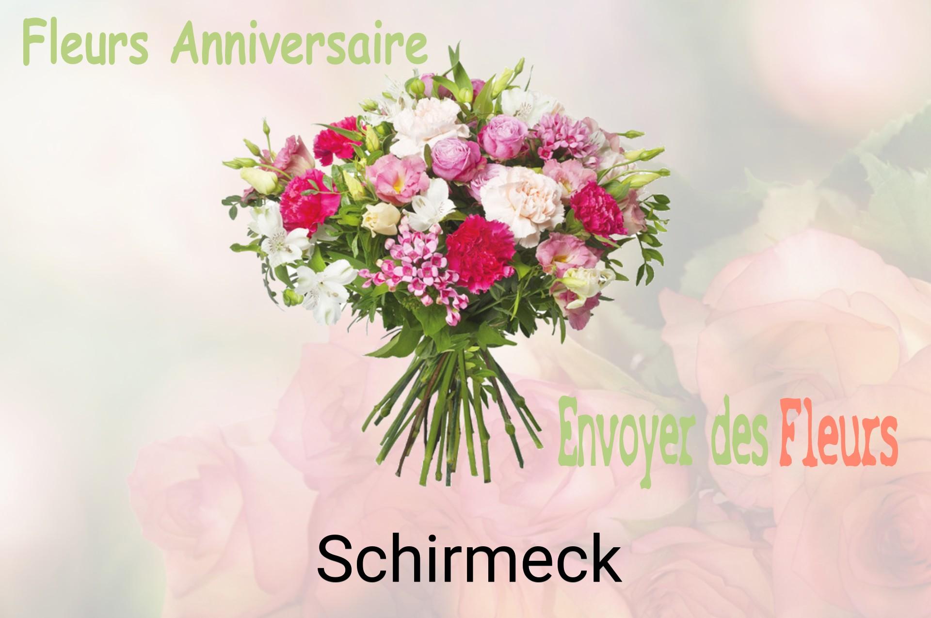 Bouquet de fleurs d’anniversaire livré à Schirmeck